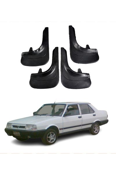 SONİKON LİNE Fiat Şahin Compatible 4-Piece Dust Cover Mudguard Mudflap Modified