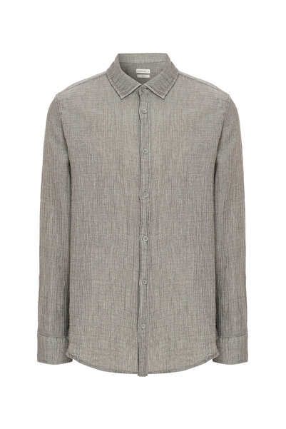 Mudo Regular Fit Long Sleeve Casual Shirt