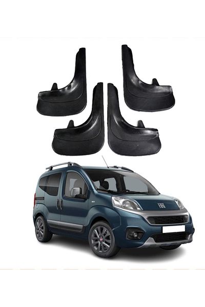 SONİKON LİNE Fiat Fiorino Compatible with All Cases Racing Written 4-Piece Gaiter Mudguard Gaiter Modified