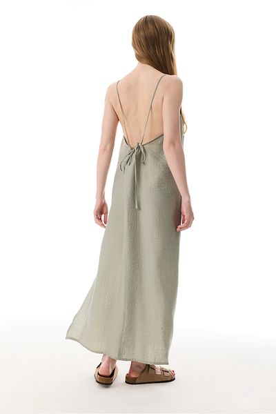 Mudo Strapted Flare Midi Dress