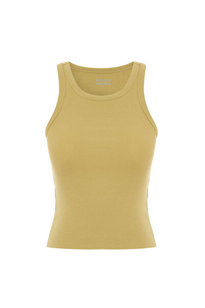 Mudo Modal Mixed Cycling Collar Tank Top