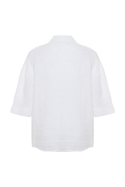 Mudo 3/4 Sleeve Linen Shirt