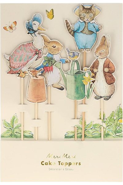 STOREMAX Ezg Meri 203159   Peter Rabbit & Friends Cake Decoration Ezsnshop 1065757