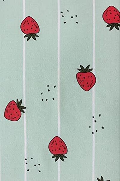LUXE Strawberry Patterned Single Pique Bedspread 170 X 230 Lxshp 1055529