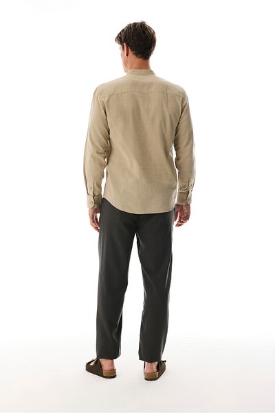 Mudo Casual Long Sleeve Shirt with Collar