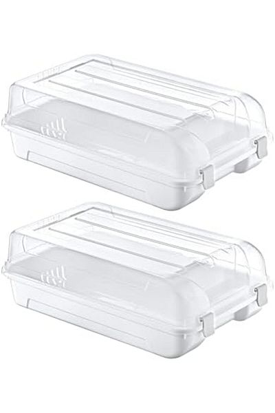 Mu Art Ahşap Mrt Set of 2 Women's White Shoe Box Art 871301