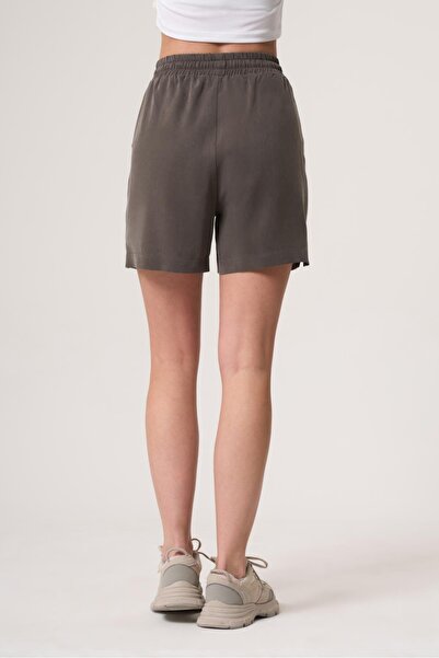 wellwe ALISA HAKİ CUPRA ULTRA RAHAT DOKUMA KUMAŞ ŞORT