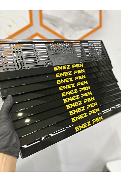 DECOMALL Firmalara Özel 10 Adet Pleksi Plakalık Ultra Parlak Pleksi Plakalık 10 Adet