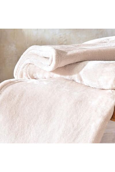 STOREMAX Ezg Olenna Wellsoft Tv Blanket 140X190 Ecru Ezsnshop 1065757