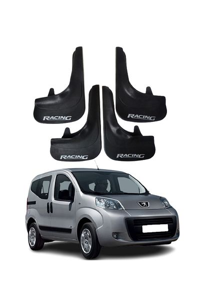 SONİKON LİNE Peugeot Bipper Tepee Compatible Racing Written 4-Piece Leggings Mudguard Leggings Modified