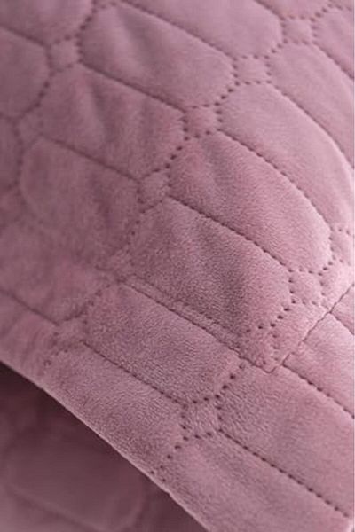 STOREMAX Ezg Alvin Single Bedspread Set - Dusty Rose Ezsnshop 1065757