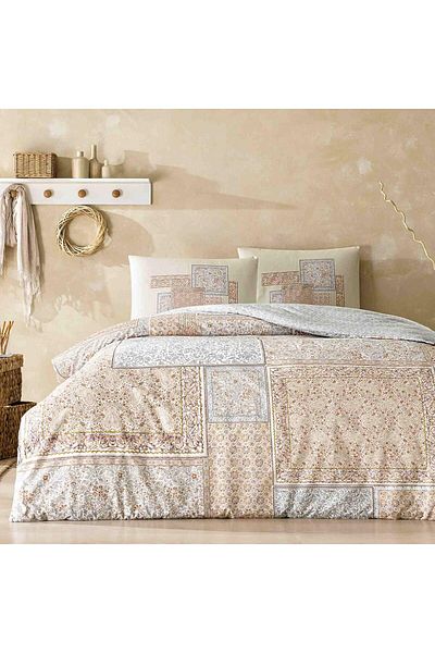 STOREMAX Ezg Agate Ethnic Patterned 100% Cotton Duvet Cover Set, Tile, Single Ezsnshop 1065757