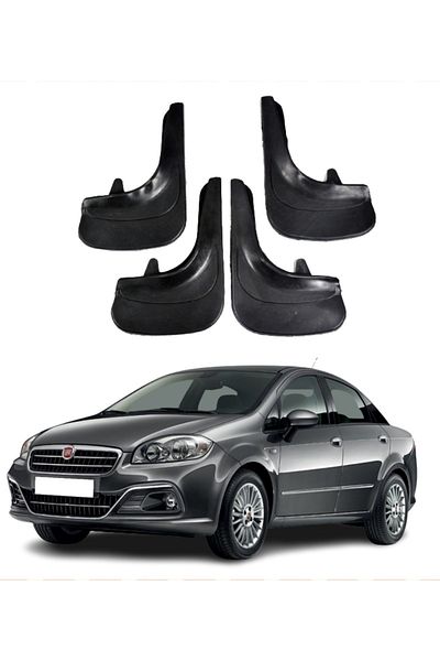 SONİKON LİNE 4-Piece Dust Cover Mudguard Mudguard Compatible with All Fiat Linea Cases Modified