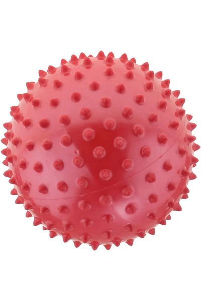 STOREMAX Ezg Hi̇gh-Tech Red Color Spiky Rubber Children's Ball Ezsnshop 1065757