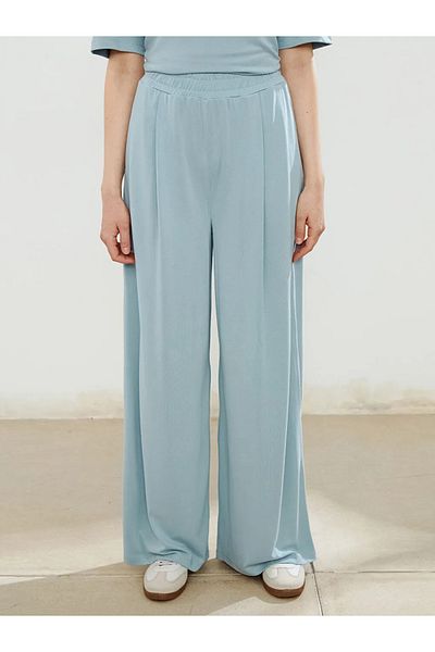 LC Waikiki Pantaloni de sport pentru femei Soulife Blue cu talie elastică din amestec modal