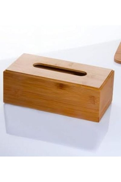 STOREMAX Ezg Land Bamboo Decorative Z Paper Napkin Holder & Rectangular Z Tissue Box Bamboo Ezsnshop 10