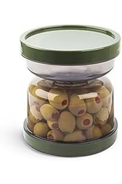 STOREMAX Ezg Clock Olive and Pickle Storage Container Ezsnshop 1065757