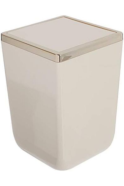 STOREMAX Mrt Tuscany Trash Can 6 Lt Beige Gold Art 871301