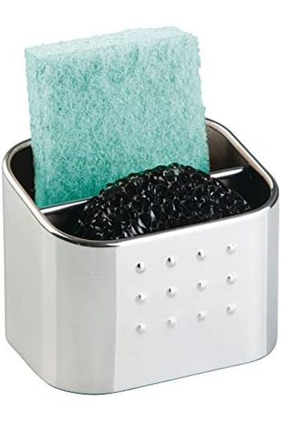 STOREMAX Ezg Forma Dish Organizer, Stainless Steel Sponge Holder, Ezsnshop 1065757
