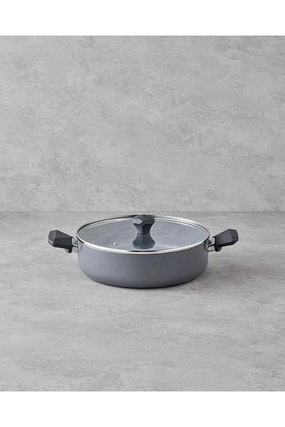 STOREMAX Prego Cerawell Pot 24 cm Gray 1065757
