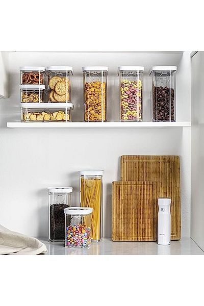 STOREMAX Ezg Fresh & S Cube Storage Organizer, 5-Piece Center Set, Pantry Organizers & Storage