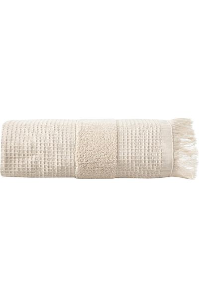 Mu Art Ahşap Mrt Concept Lotus Face Towel Beige 50 X 80 cm Art 871301