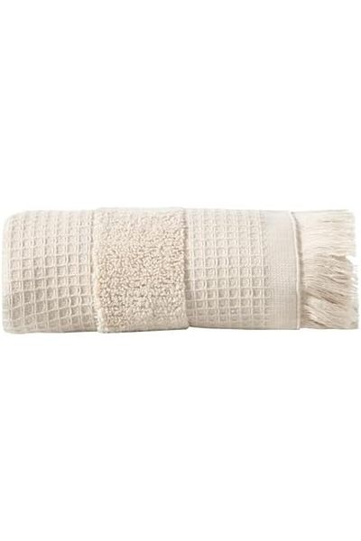 Mu Art Ahşap Mrt Concept Lotus Hand Towel Beige 30 X 50 cm Art 871301