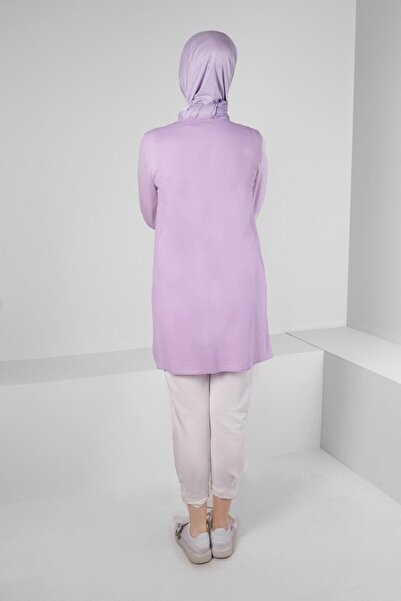 Alvina EYE DETAILED CUFFS RUBBER TUNIC 43618