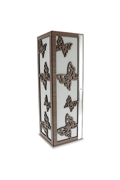 GiftExpress Vaza Argintata Stylish Butterflies