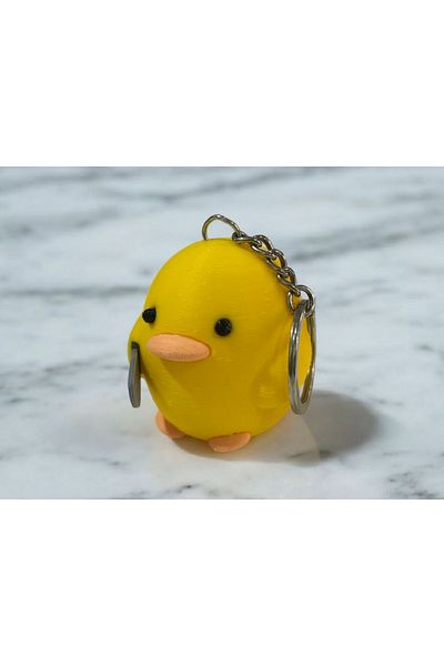 Aly Troublesome Chick Keychain Figure