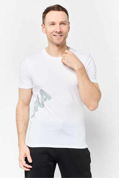 hoka Men Sportswear Fit Short Sleeve Outdoor T-Shirt, White