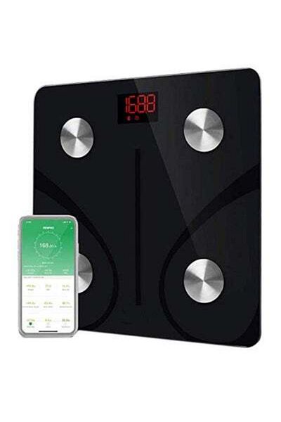 HALAMODO Bluetooth Body Fat Digital Bathroom Weight Scale With Smartphone App