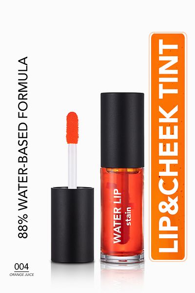Flormar Kalıcı Mat Dudak Tint'i (turuncu) - Water Lip Stain - 004 Orange Juice - 8682536042192