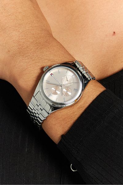 Tommy Hilfiger Women 1782590 Monica Stainless Steel Watch, Pink