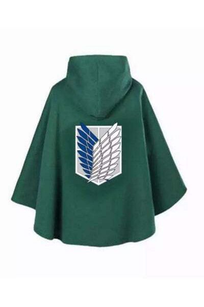 HALAMODO High-Density Fabric Cloak of the Anime Attack on Titan Cosplay Costume XL With Cape XL
