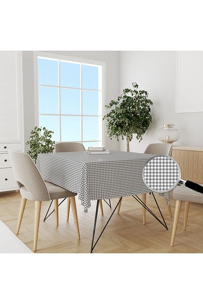 yok yok evim eve dair her şey Stylish Ideal Size Poti̇kare Table Cover (7X7Mm)