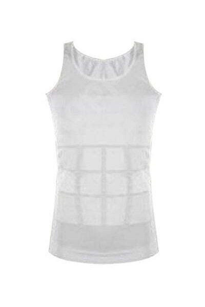 HALAMODO Slimming Body Shaper Vest For Men L L