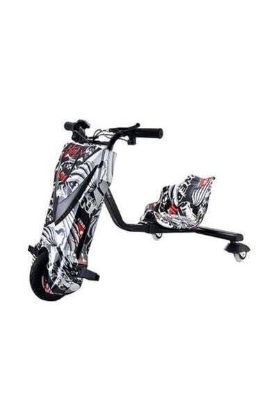 HALAMODO سكوتر كهربائي عالي الطاقة 36 فولت 360 درجة للأطفال/الكبار - قابل للت...