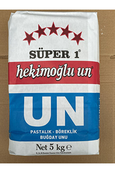 HEKİMOĞLU UN Süper1 Pastalık Böreklik Buğday Unu 5kg
