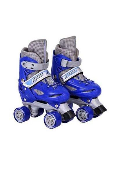 HALAMODO Track Shoes Inline Skates Single and Double Row Adjustable Skating Shoes Roller Skates Skates Childr