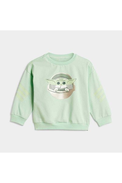 adidas Star Wars Mandalorian Baby Green Tracksuit Set (Jf3631)