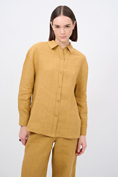 Love My Body Keten Gömlek