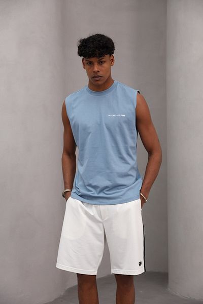 The Champ Clothing Ανδρικό μπλουζάκι Relaxed Cut Offline Culture Αμάνικο 100% βαμβάκι