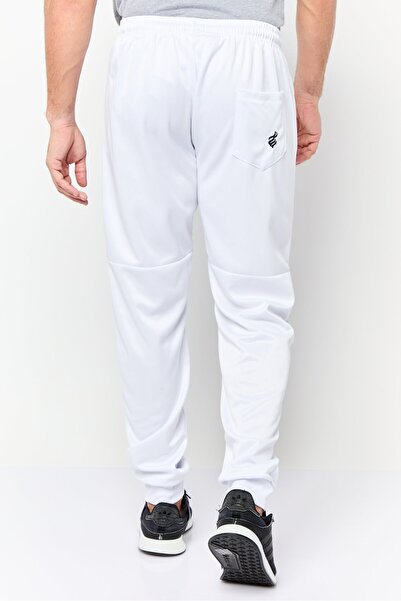 Rocawear Men Regular Fit Embroidered Jogger Pants, White