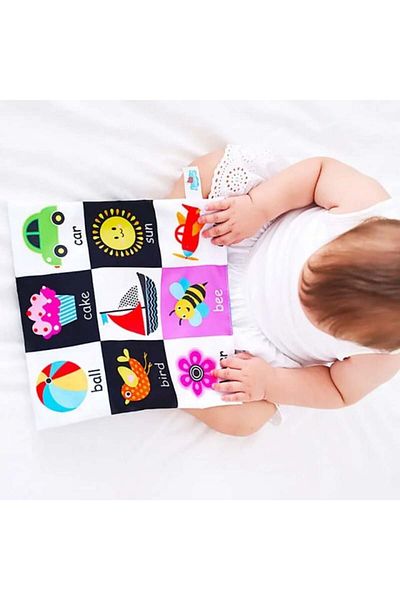 Empria Baby sensory blanket, educational soft toy, 27 x 27 cm, Empria, Various models