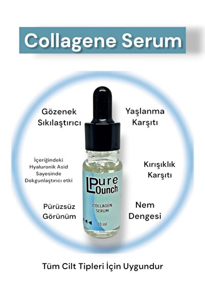 Purlounch Kolajen Serum Collagene Serum 10 ml