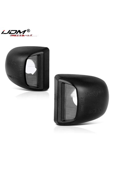 Choice Smoked Rear Bumper License Light Cover Housing For Chevrolet Avalanche Silverado License Plate Cover