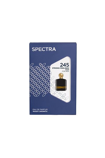 Spectra Pocket 245 Strong Feelings Oud EDP Perfume For Men - 18ml