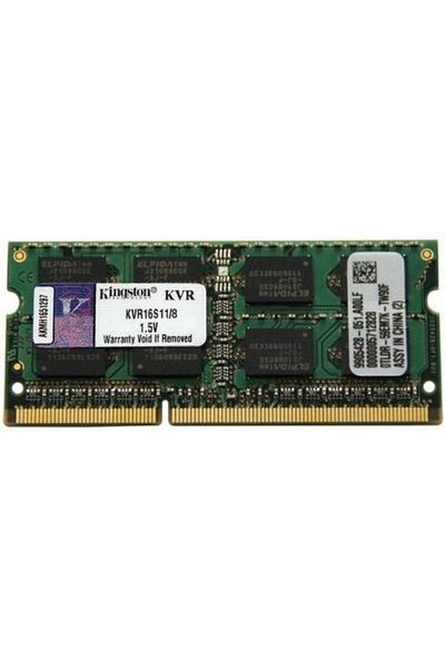 Kingston Memorie Laptop Kingston SODIMM DDR3, 1x8GB, 1600MHz