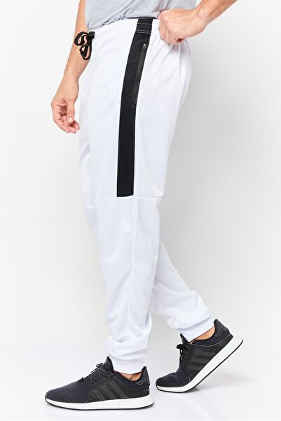 Rocawear Men Regular Fit Embroidered Jogger Pants, White